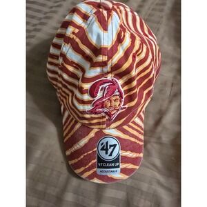Tampa Bay Buccaneers '47 Brand Cleanup Throwback Zubaz Retro Bucs Adjustable Hat